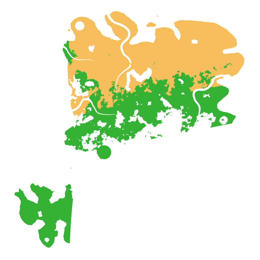 Biome Rust Map: Procedural Map, Size: 5000, Seed: 5642318
