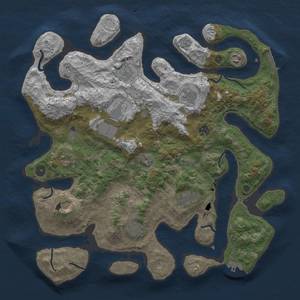 Thumbnail Rust Map: Procedural Map, Size: 4200, Seed: 15, 18 Monuments