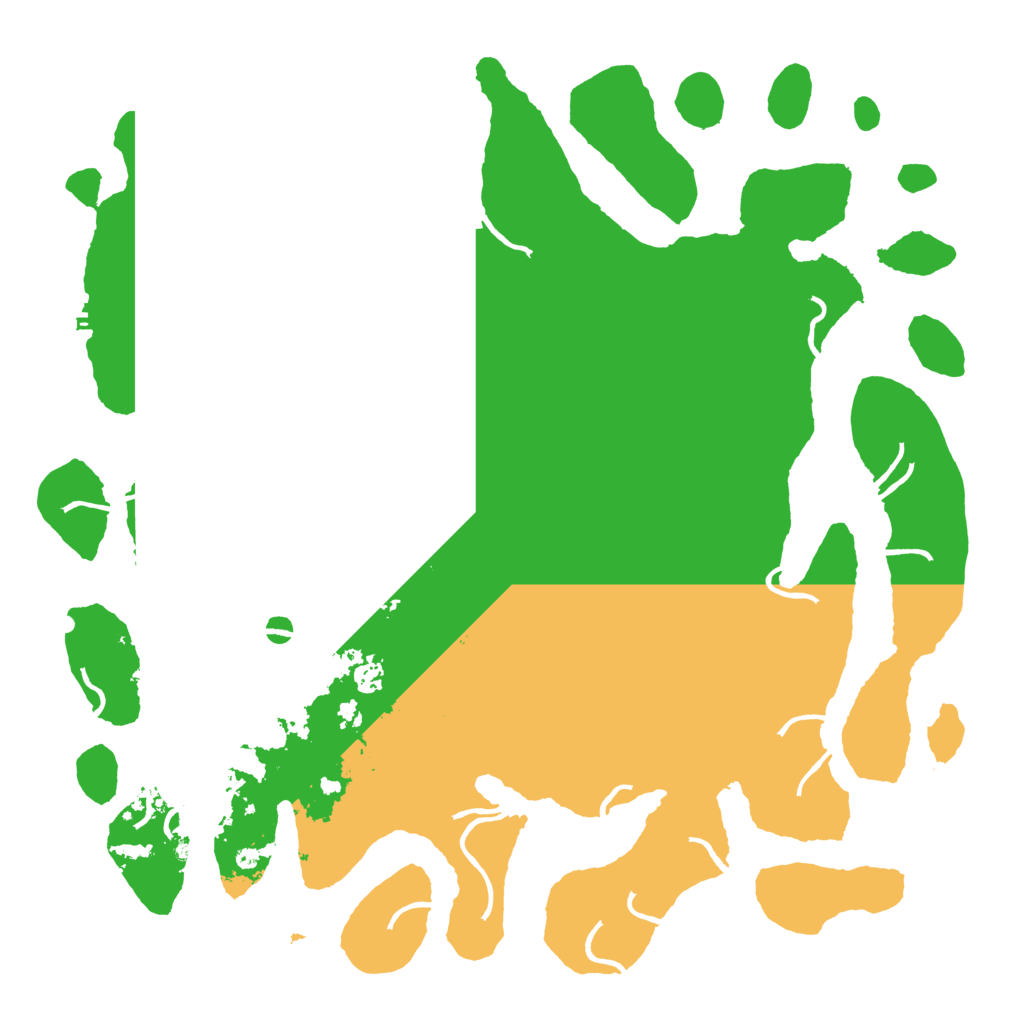 Biome Rust Map: Procedural Map, Size: 5000, Seed: 22774