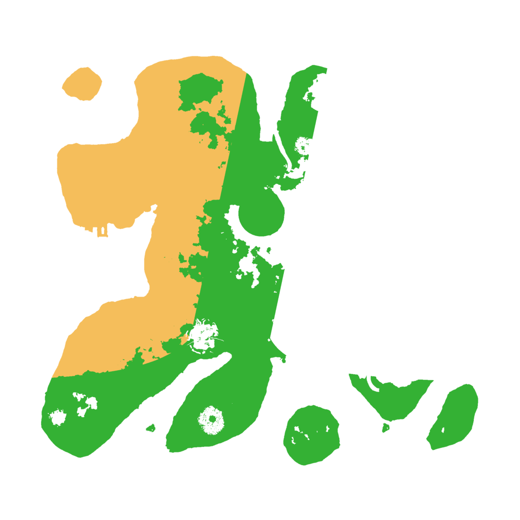 Biome Rust Map: Procedural Map, Size: 3000, Seed: 1875687775