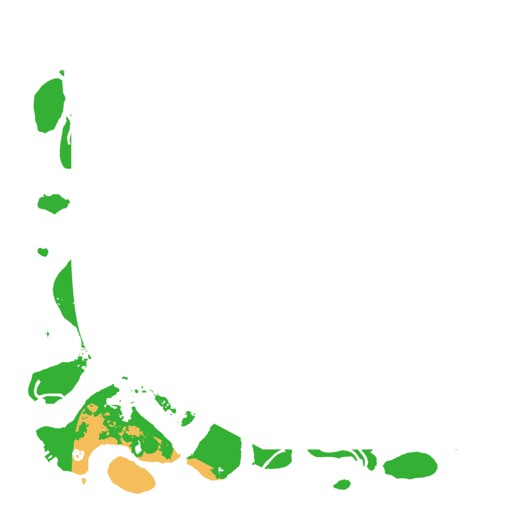 Biome Rust Map: Procedural Map, Size: 4500, Seed: 90987