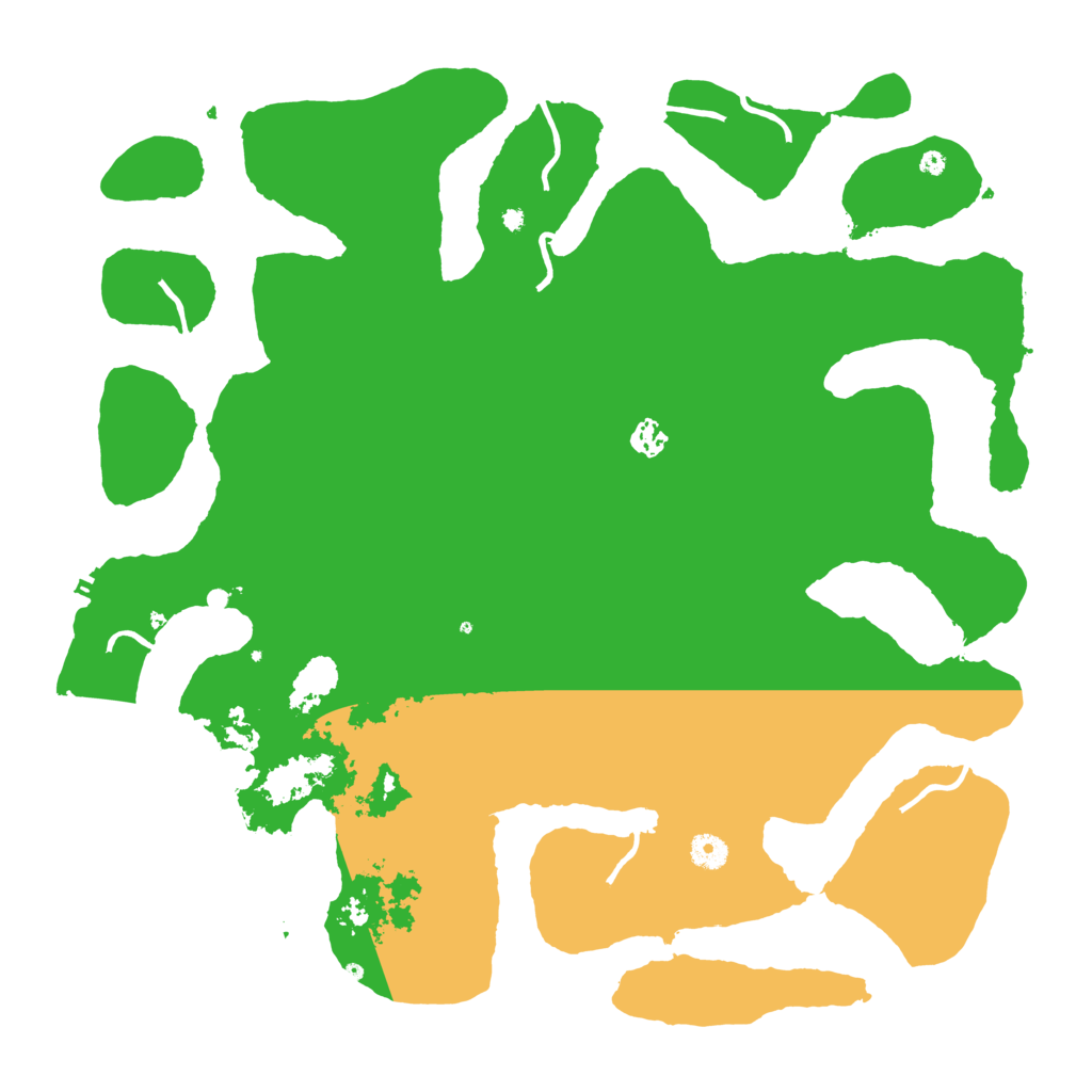 Biome Rust Map: Procedural Map, Size: 4500, Seed: 1825571231