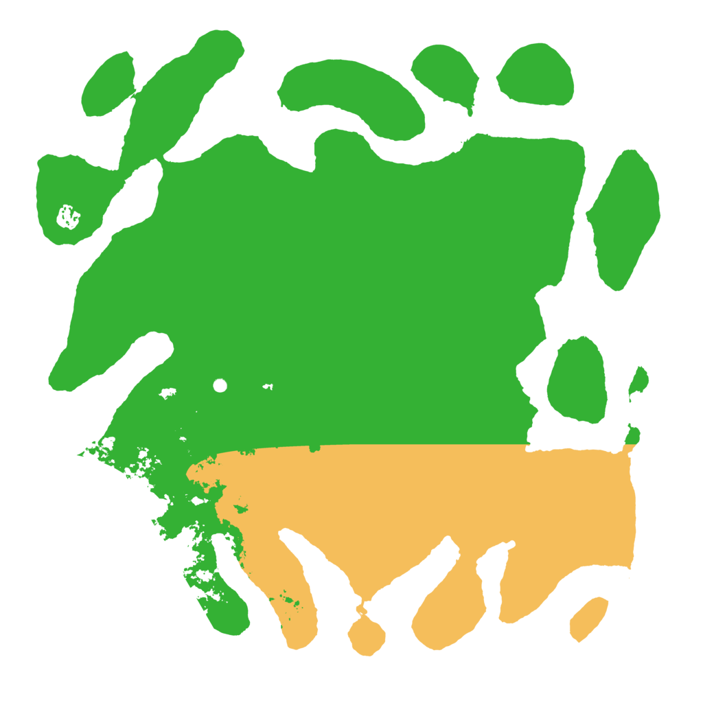 Biome Rust Map: Barren, Size: 4500, Seed: 89098