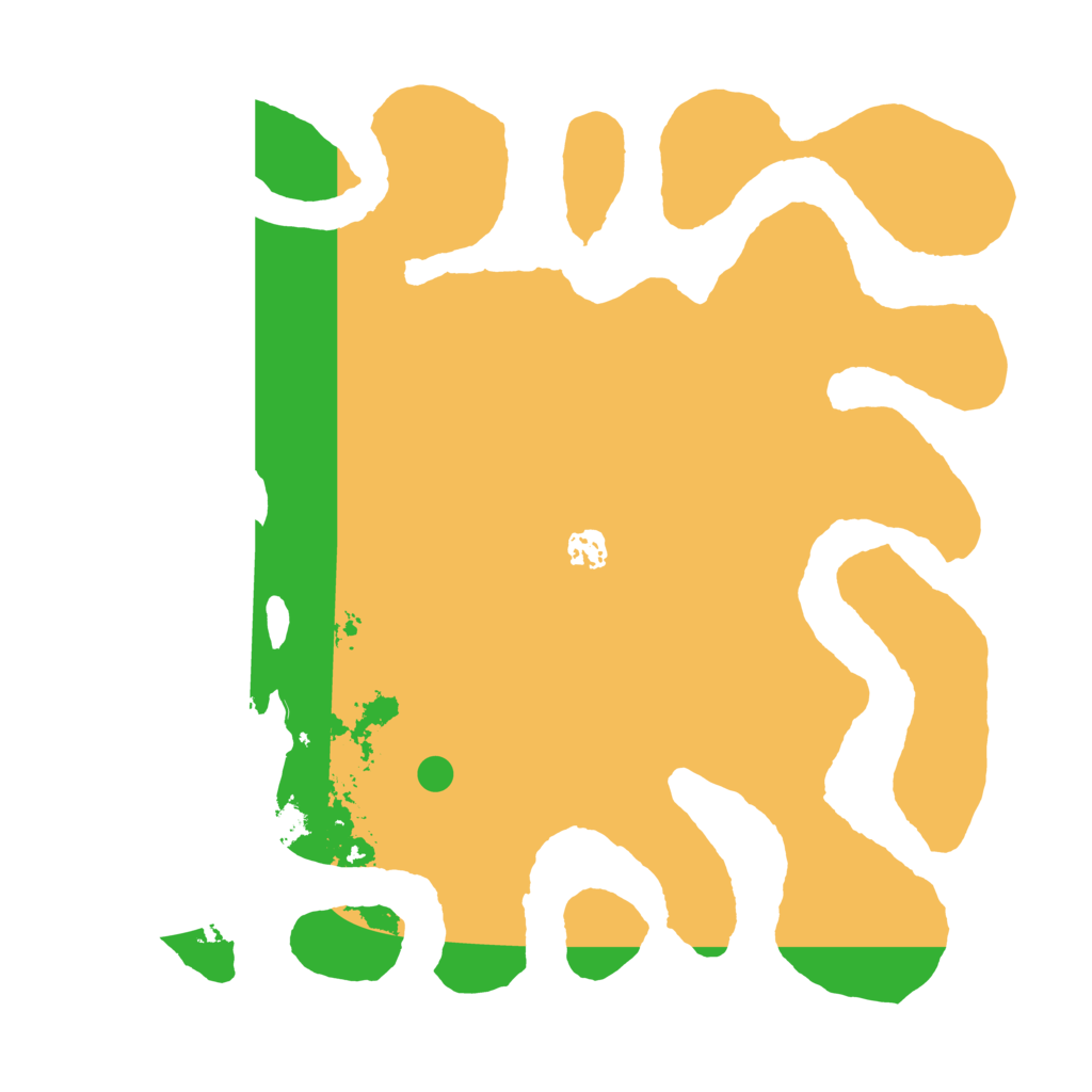 Biome Rust Map: Barren, Size: 4000, Seed: 2048