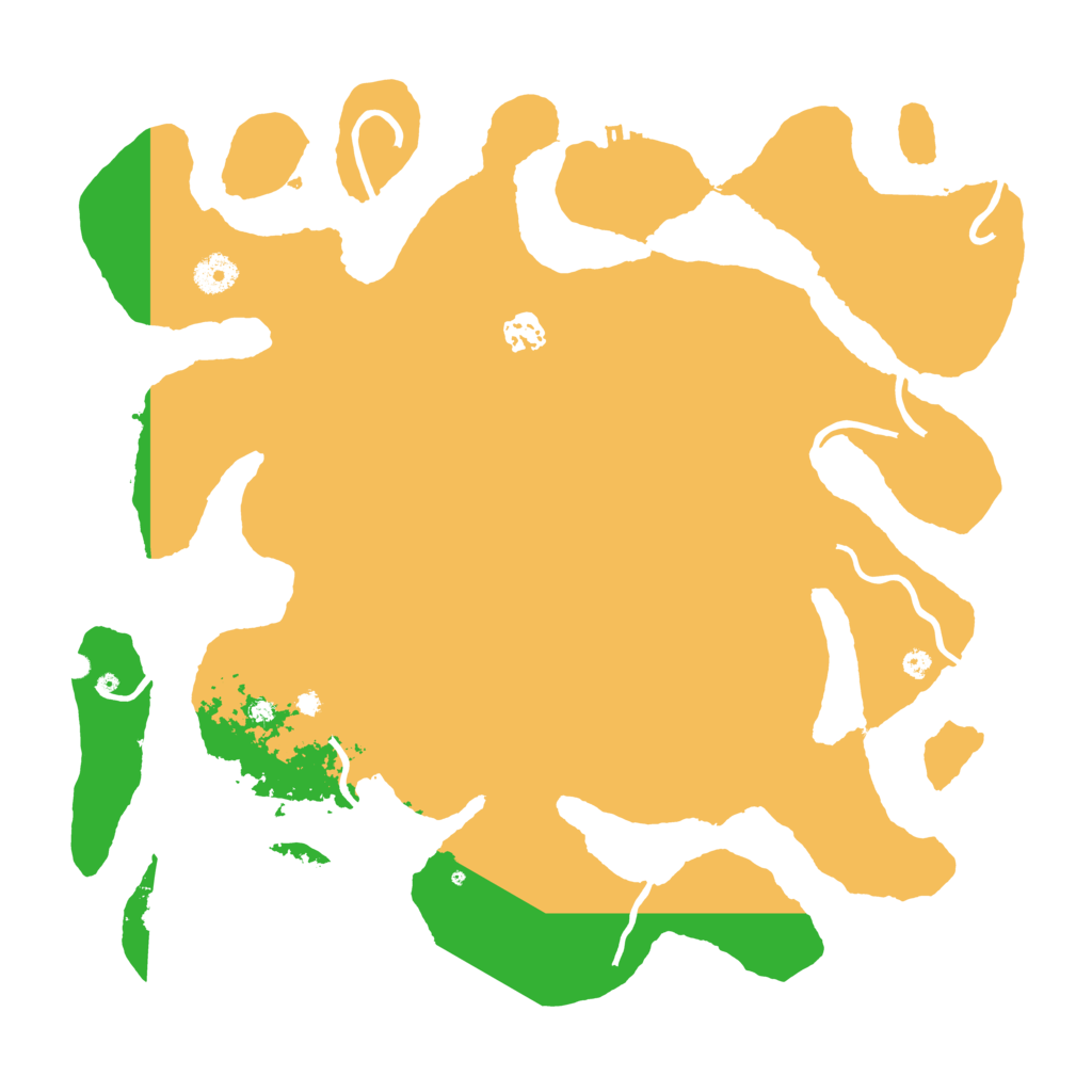 Biome Rust Map: Procedural Map, Size: 4000, Seed: 4052