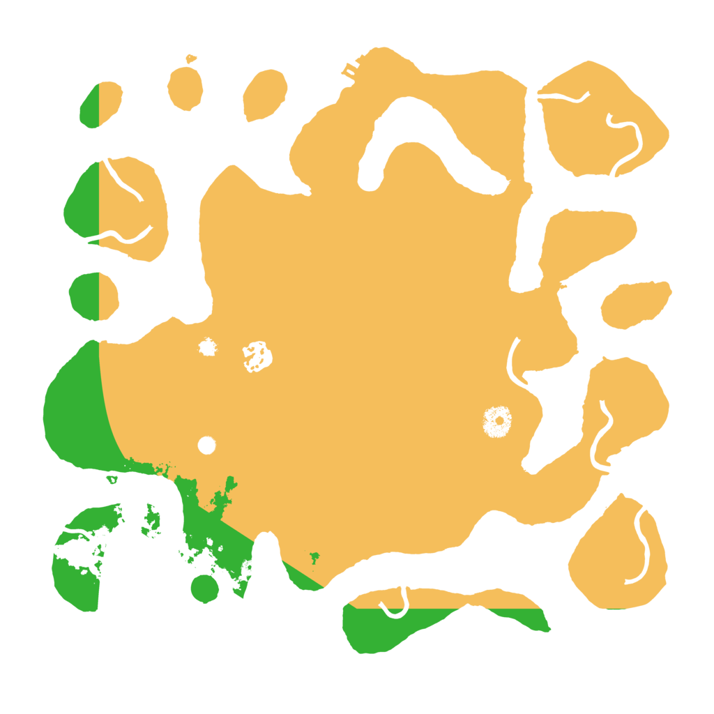 Biome Rust Map: Procedural Map, Size: 3500, Seed: 1294776082