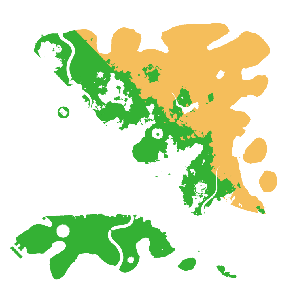 Biome Rust Map: Procedural Map, Size: 4000, Seed: 194973903