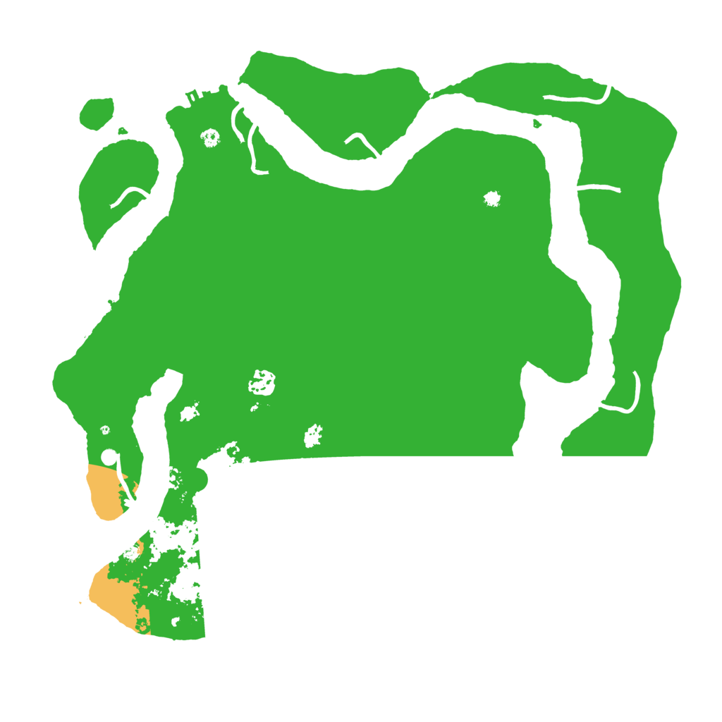 Biome Rust Map: Procedural Map, Size: 4000, Seed: 305592231