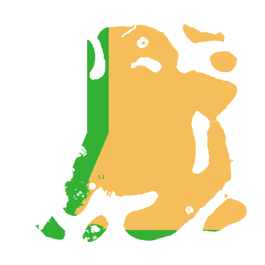 Biome Rust Map: Procedural Map, Size: 3500, Seed: 304396341