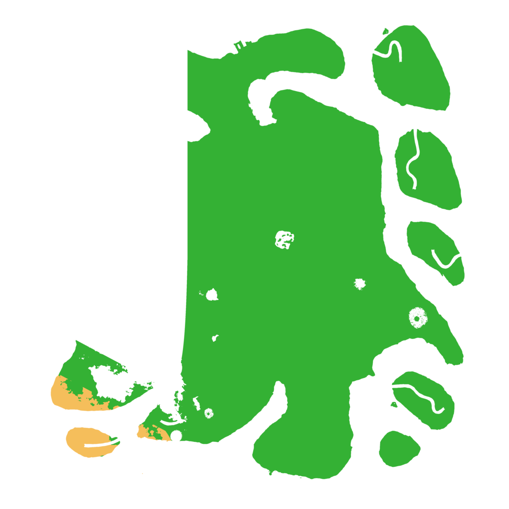 Biome Rust Map: Procedural Map, Size: 4000, Seed: 798164