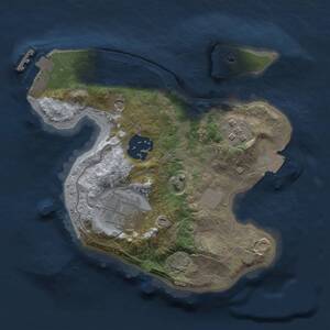 Thumbnail Rust Map: Procedural Map, Size: 2000, Seed: 27, 7 Monuments