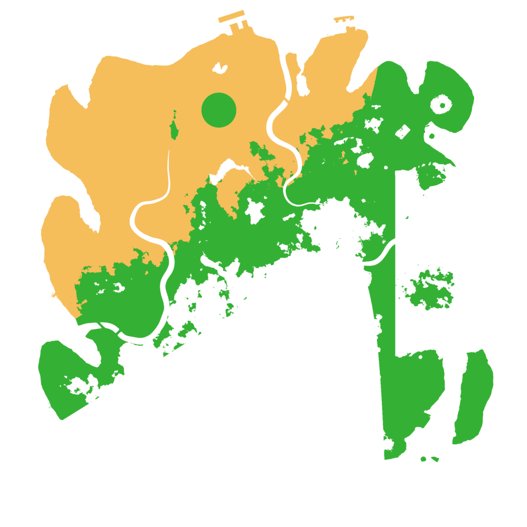 Biome Rust Map: Procedural Map, Size: 4000, Seed: 1193038853