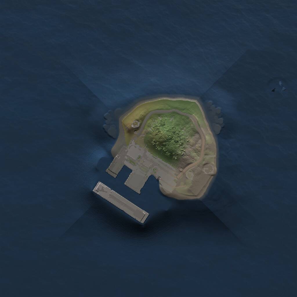 Rust Map: Procedural Map, Size: 1000, Seed: 766173404, 2 Monuments