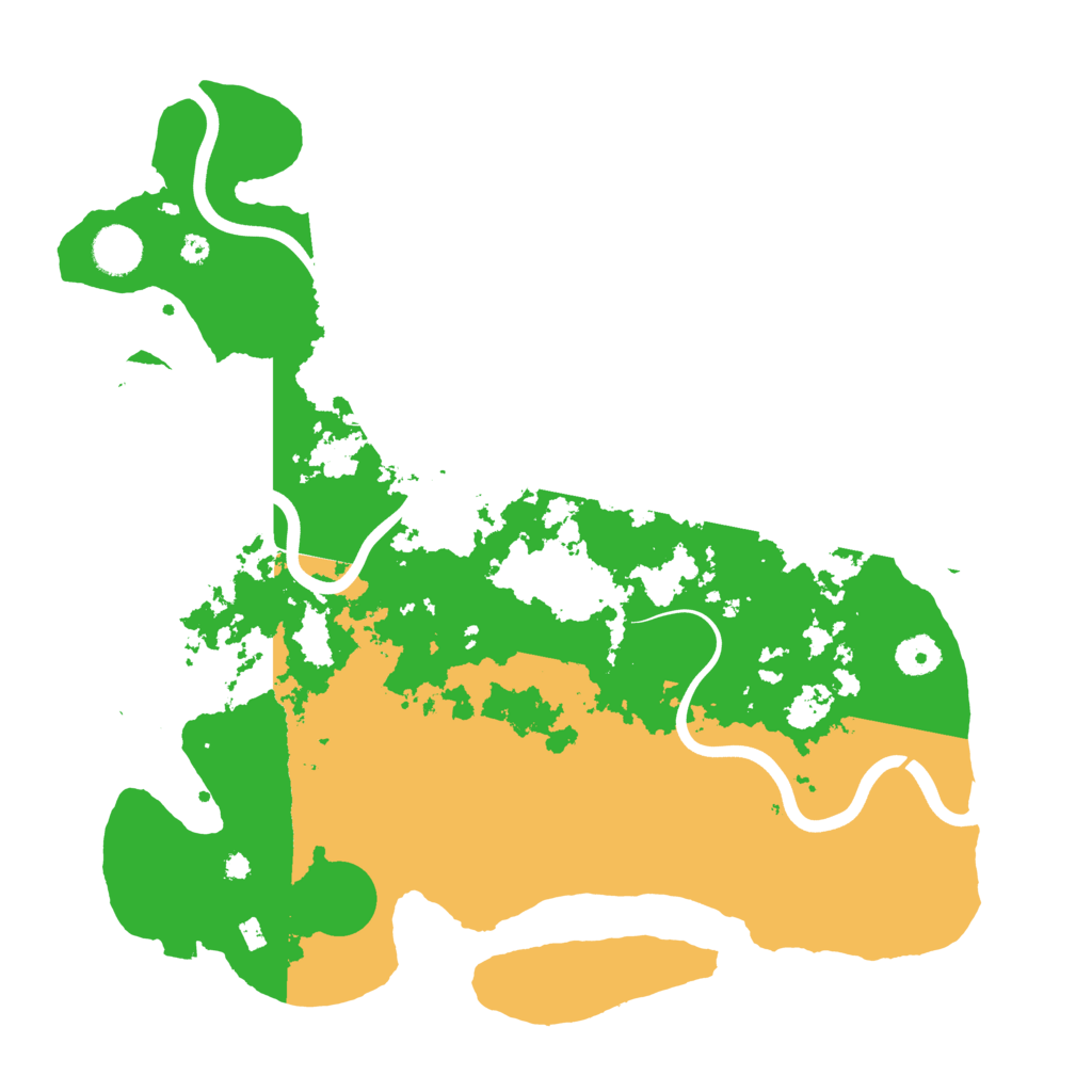 Biome Rust Map: Procedural Map, Size: 3850, Seed: 259889400