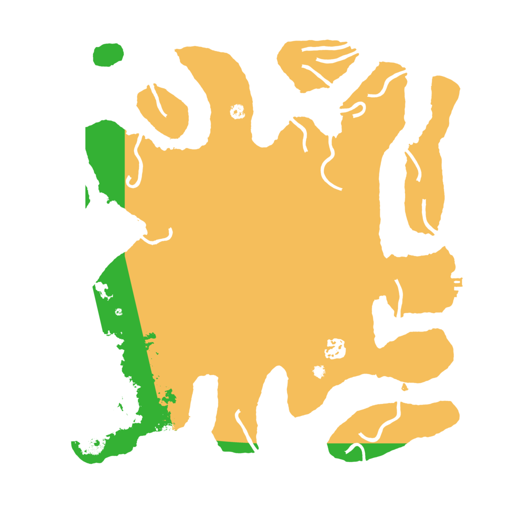 Biome Rust Map: Procedural Map, Size: 3500, Seed: 2103033489