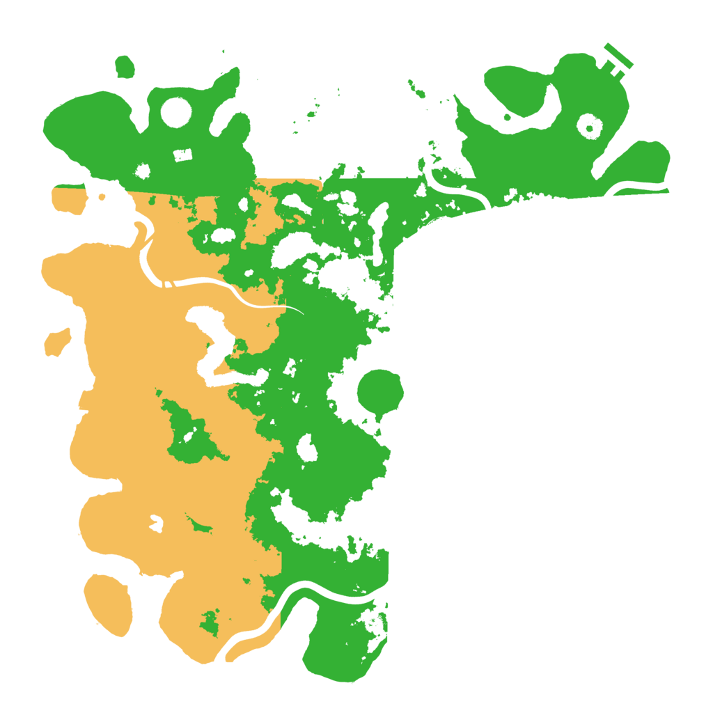Biome Rust Map: Procedural Map, Size: 4250, Seed: 95573116