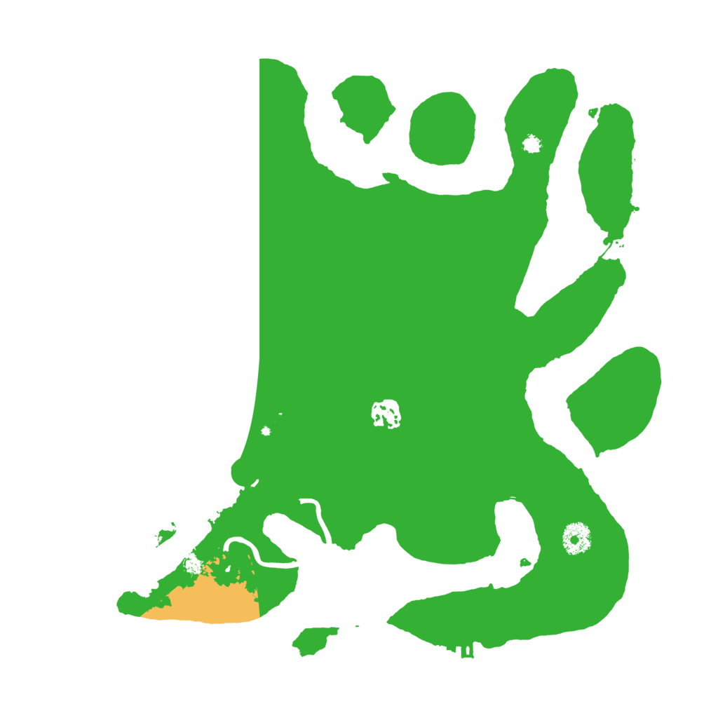 Biome Rust Map: Procedural Map, Size: 3500, Seed: 1507365142