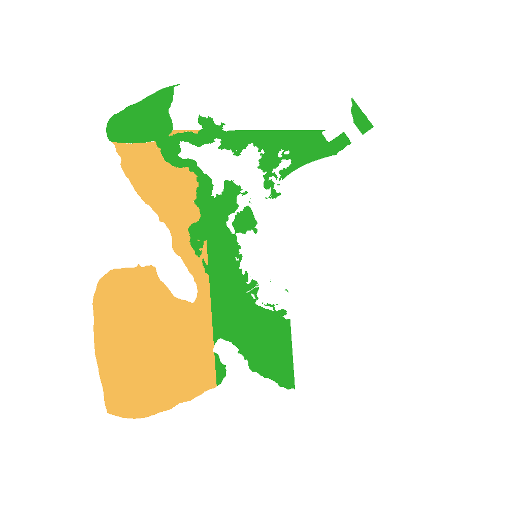 Biome Rust Map: Procedural Map, Size: 1500, Seed: 1194205080