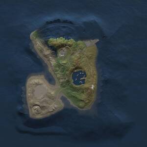 Thumbnail Rust Map: Procedural Map, Size: 1500, Seed: 1194205080, 4 Monuments
