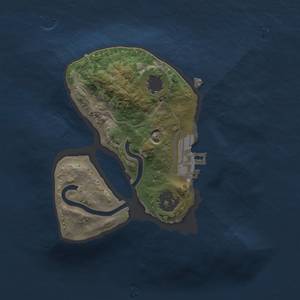 Thumbnail Rust Map: Procedural Map, Size: 1500, Seed: 1194205080, 5 Monuments