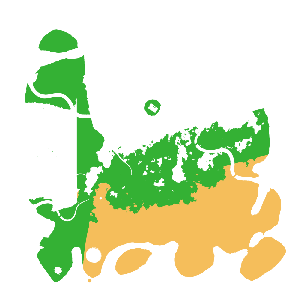 Biome Rust Map: Procedural Map, Size: 3600, Seed: 106145826