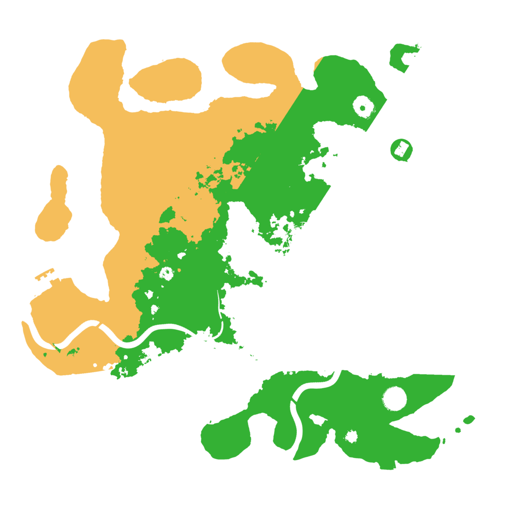 Biome Rust Map: Procedural Map, Size: 3750, Seed: 35827375