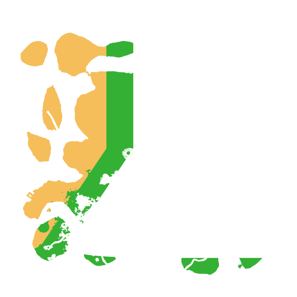 Biome Rust Map: Procedural Map, Size: 3500, Seed: 348908414