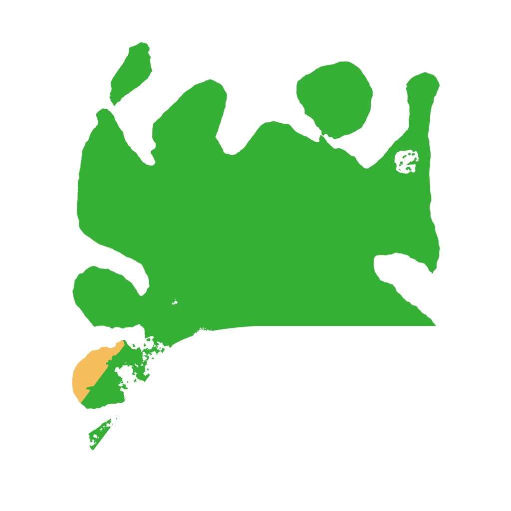 Biome Rust Map: Barren, Size: 3100, Seed: 284825637