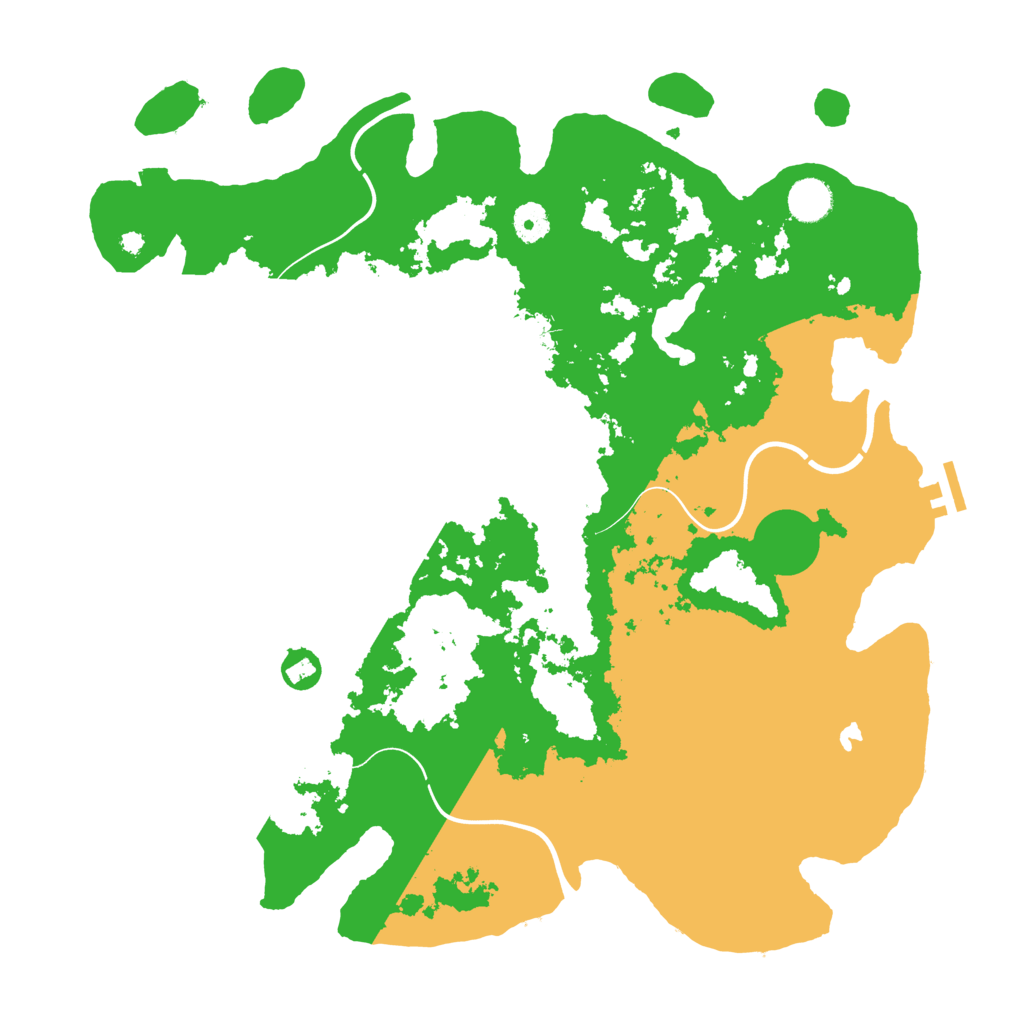 Biome Rust Map: Procedural Map, Size: 4096, Seed: 1994
