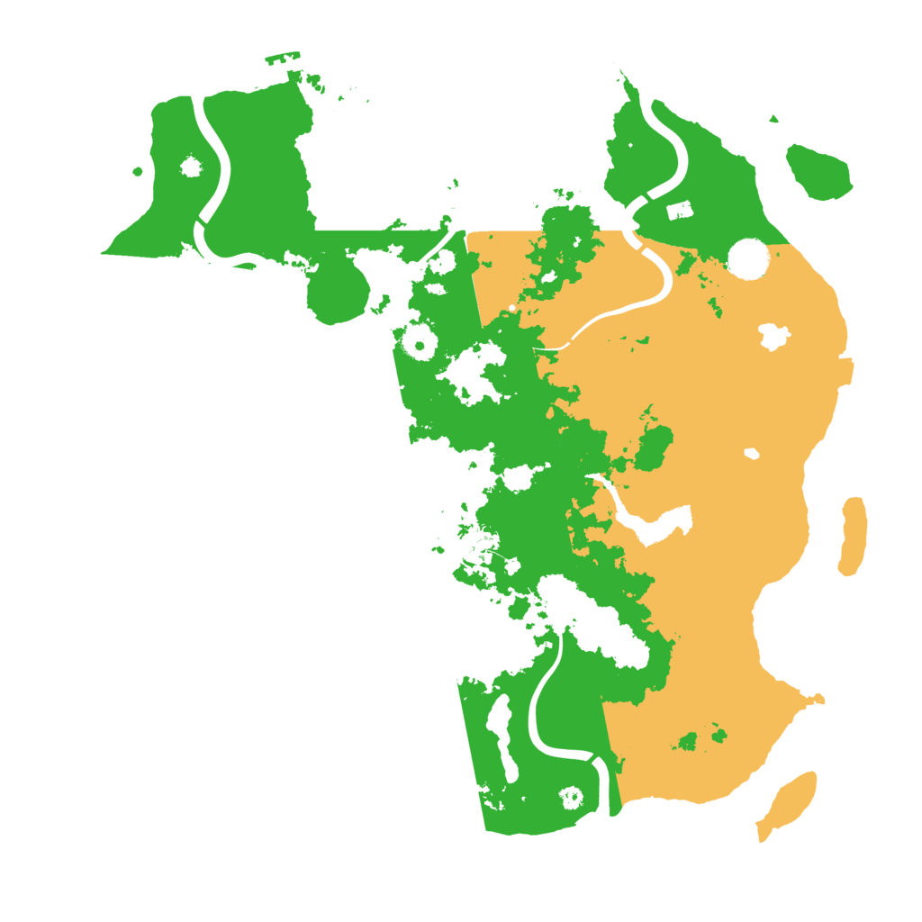 Biome Rust Map: Procedural Map, Size: 4000, Seed: 606854
