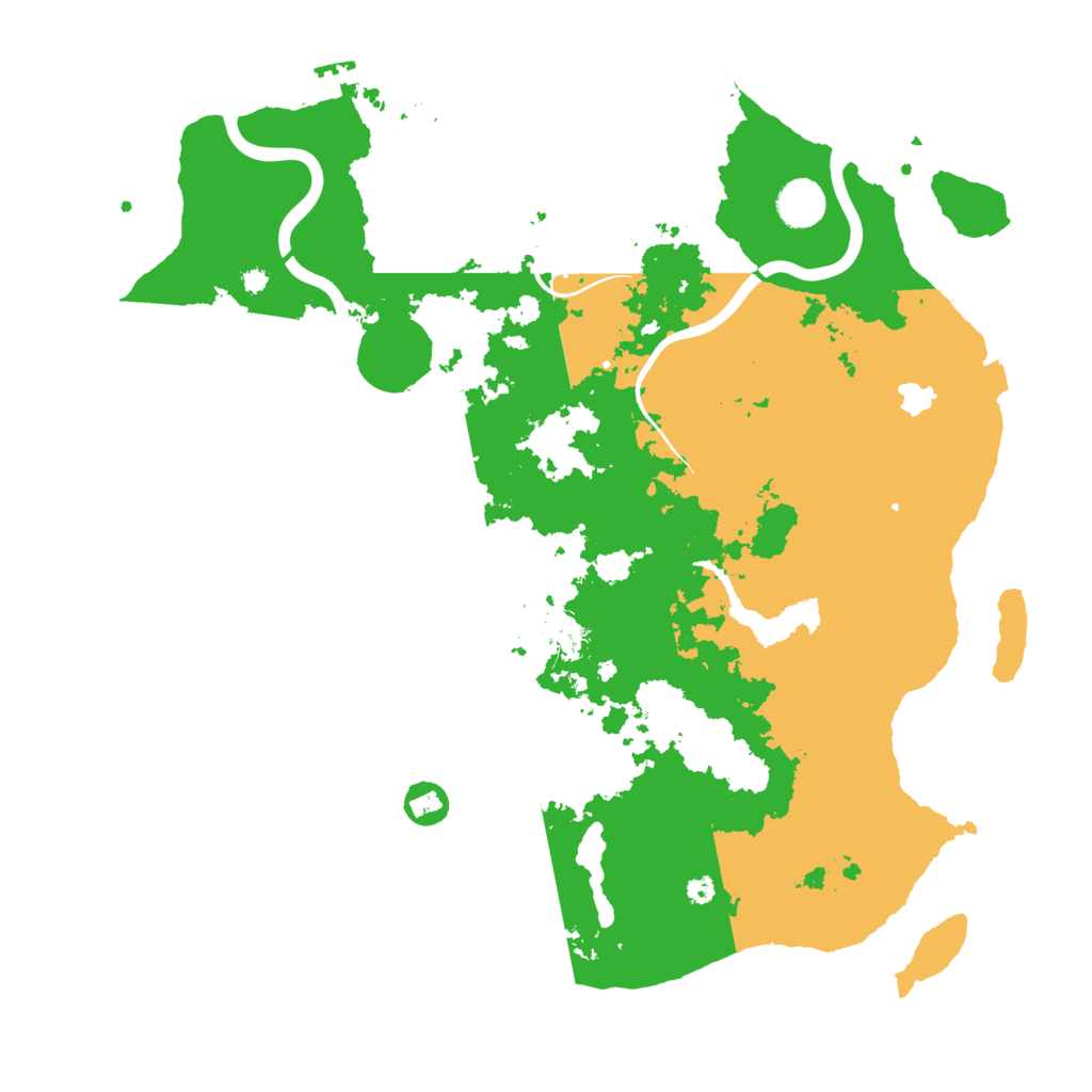 Biome Rust Map: Procedural Map, Size: 4000, Seed: 606854