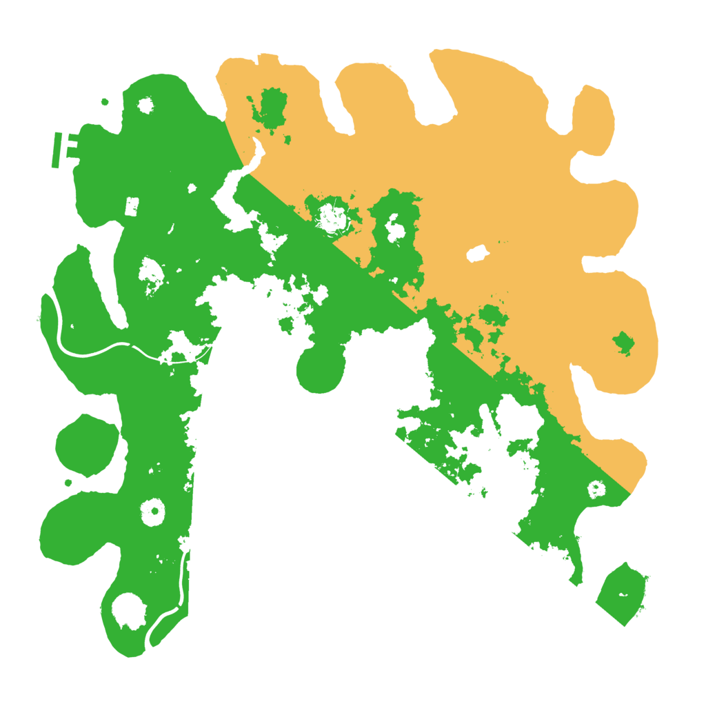 Biome Rust Map: Procedural Map, Size: 4000, Seed: 315798