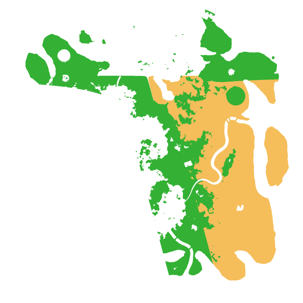 Biome Rust Map: Procedural Map, Size: 4250, Seed: 101217000