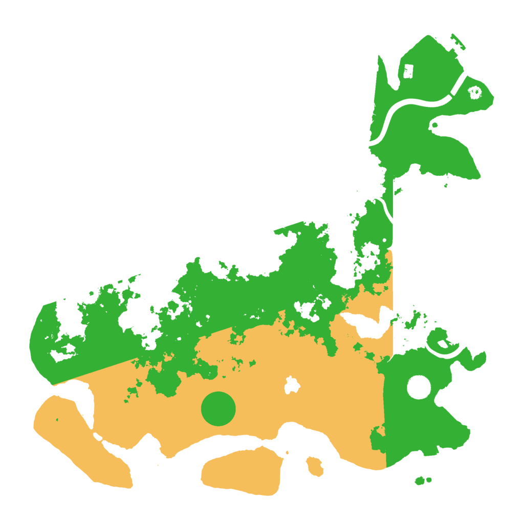 Biome Rust Map: Procedural Map, Size: 4000, Seed: 386027