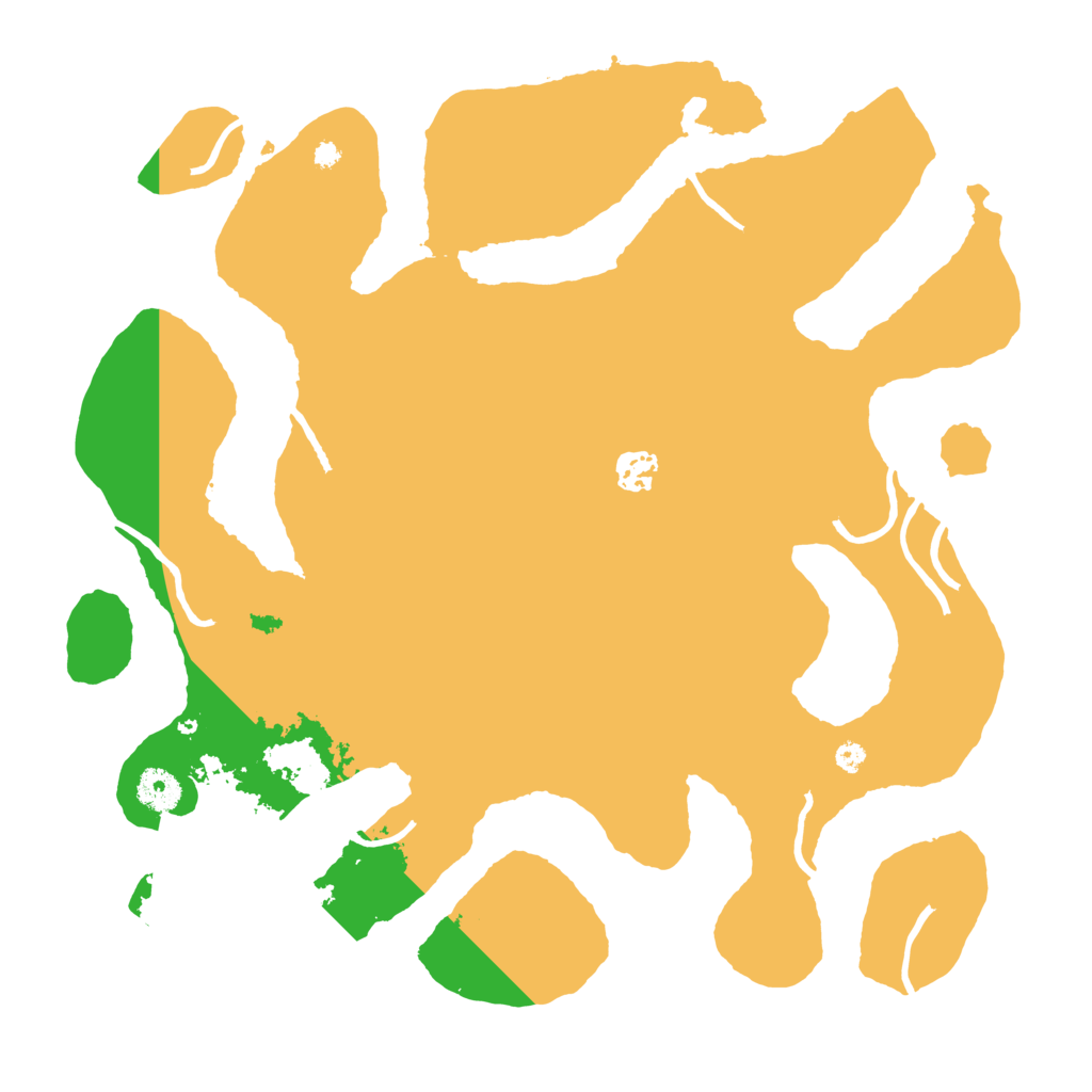 Biome Rust Map: Procedural Map, Size: 3800, Seed: 8948218