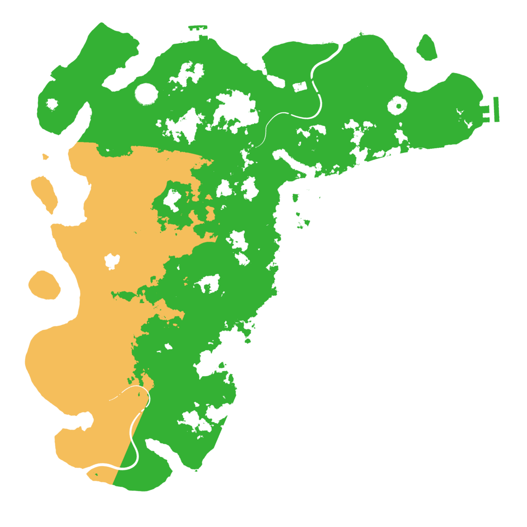 Biome Rust Map: Procedural Map, Size: 4250, Seed: 19961209