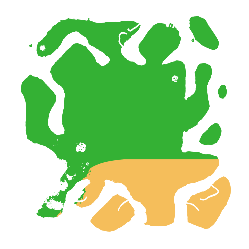 Biome Rust Map: Procedural Map, Size: 4000, Seed: 104821