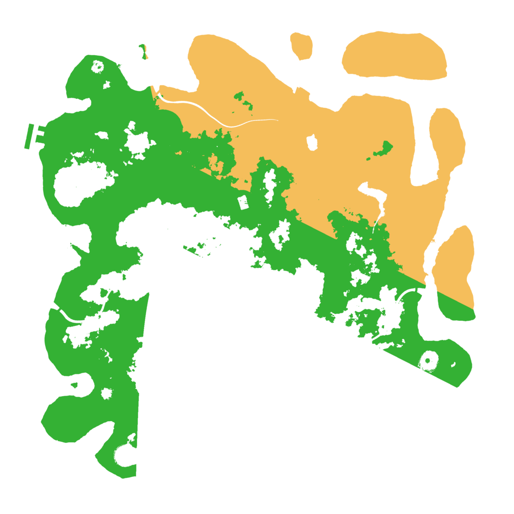 Biome Rust Map: Procedural Map, Size: 4104, Seed: 935