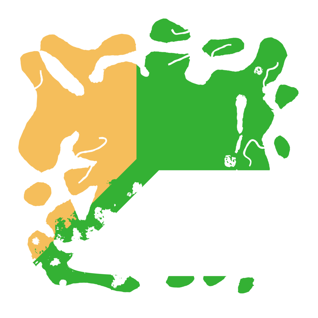 Biome Rust Map: Procedural Map, Size: 3900, Seed: 303567475