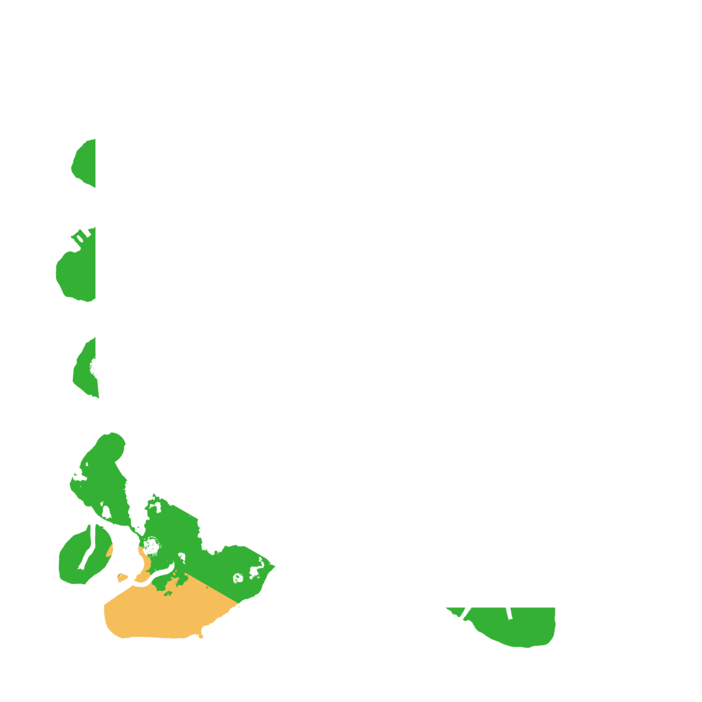 Biome Rust Map: Procedural Map, Size: 3500, Seed: 1499534819