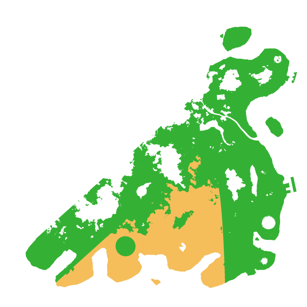 Biome Rust Map: Procedural Map, Size: 4100, Seed: 8824537