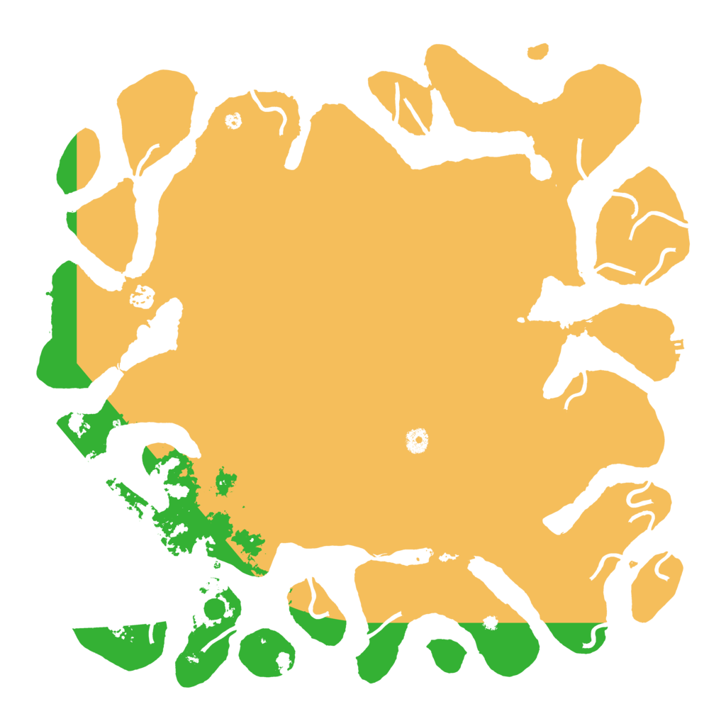 Biome Rust Map: Procedural Map, Size: 4500, Seed: 16092021