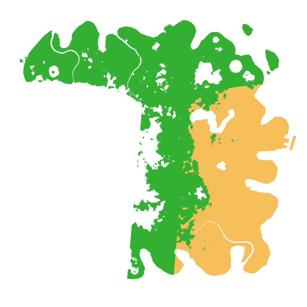 Biome Rust Map: Procedural Map, Size: 4250, Seed: 598269