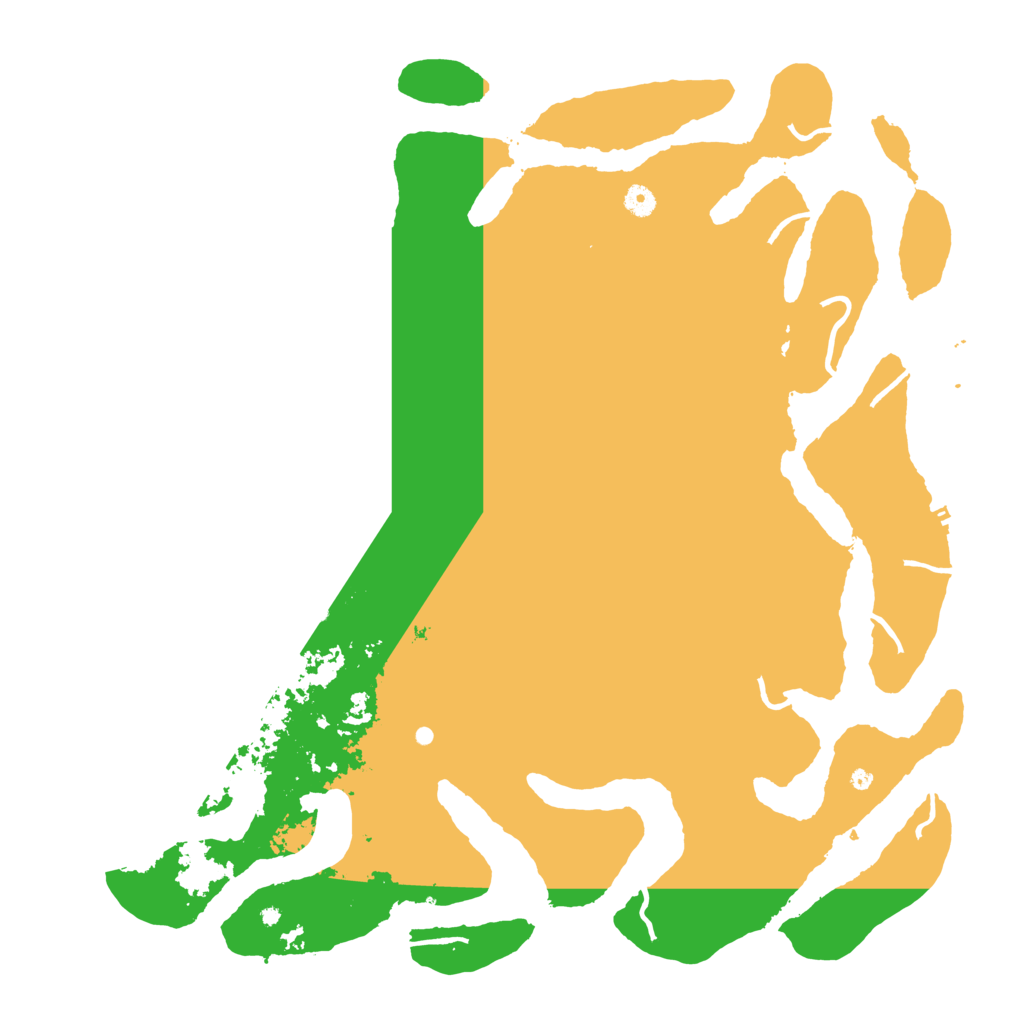 Biome Rust Map: Procedural Map, Size: 5000, Seed: 2986