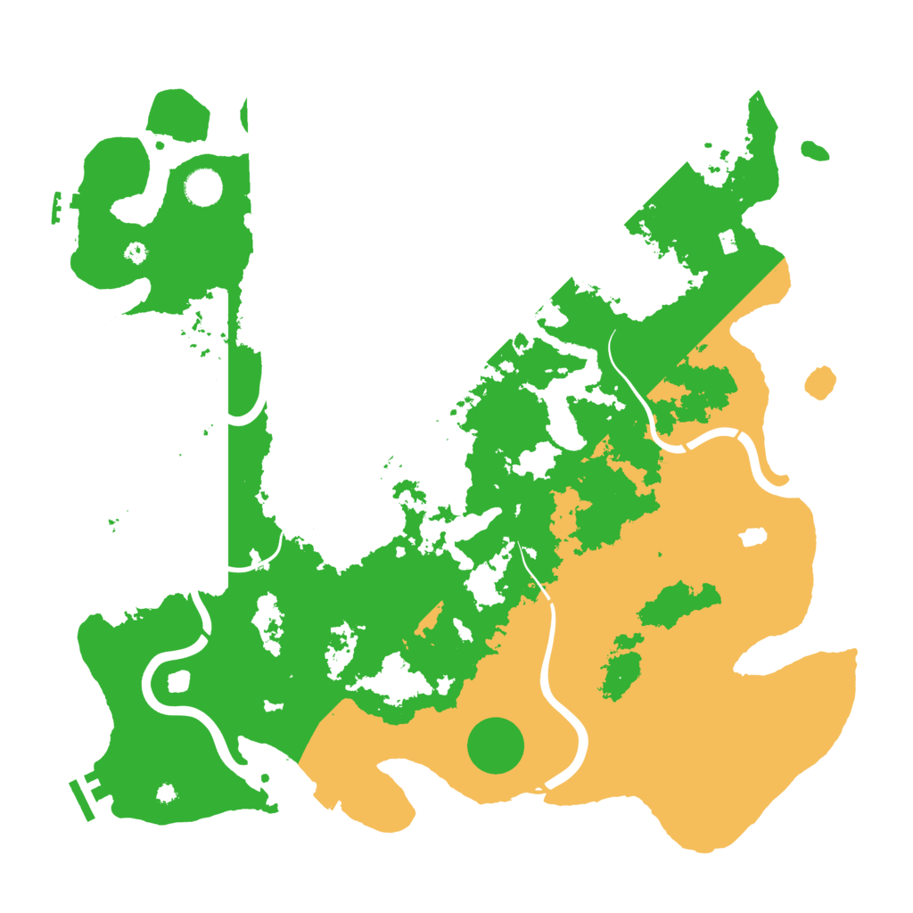 Biome Rust Map: Procedural Map, Size: 4250, Seed: 21093716