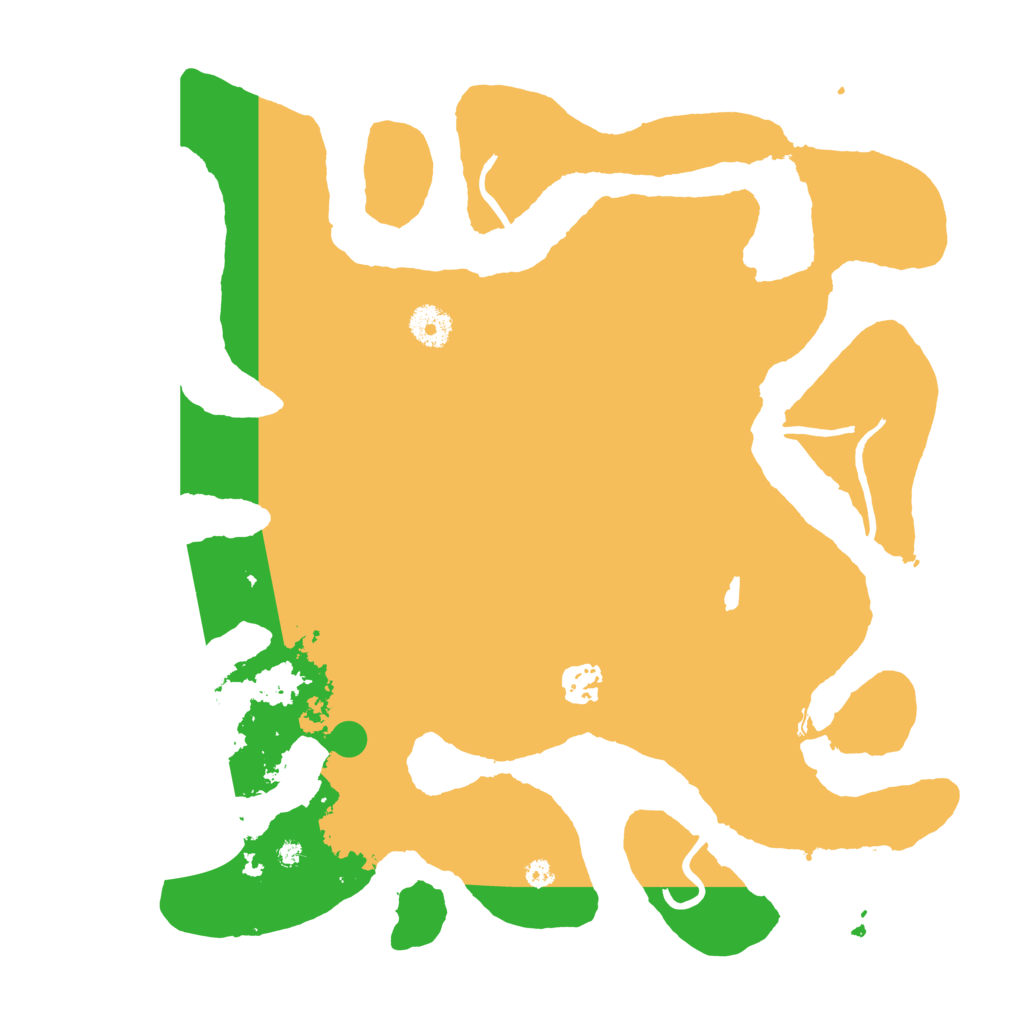 Biome Rust Map: Procedural Map, Size: 3700, Seed: 41510