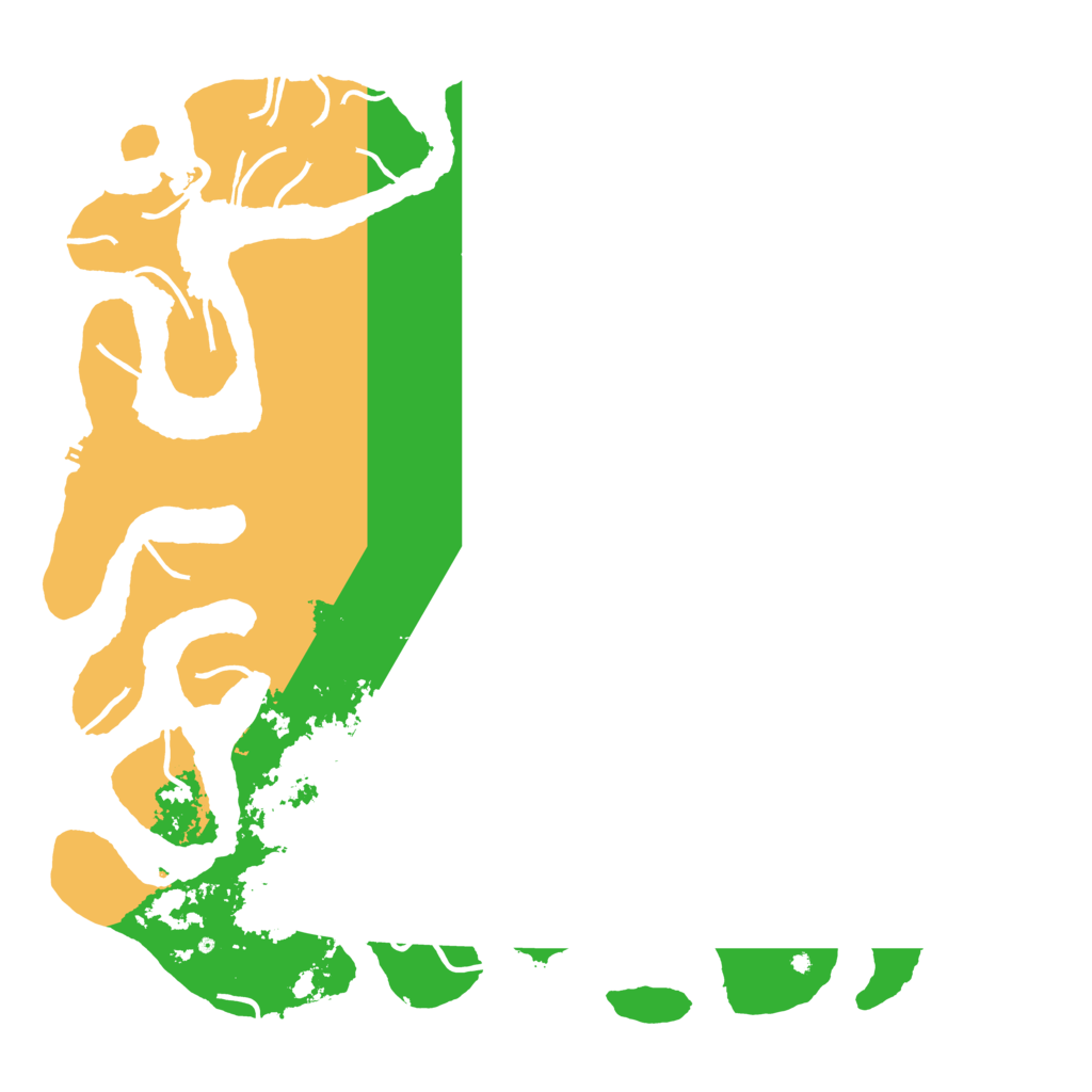 Biome Rust Map: Procedural Map, Size: 5100, Seed: 50500