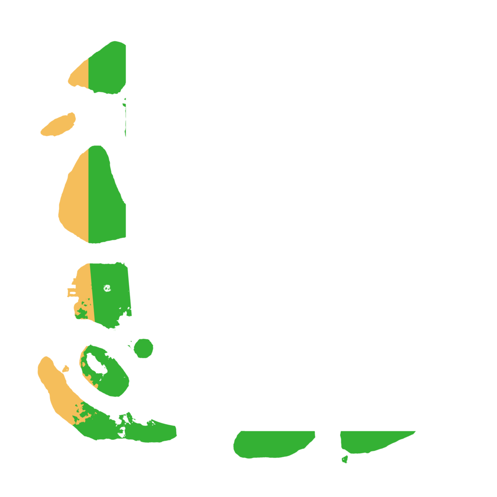 Biome Rust Map: Procedural Map, Size: 3500, Seed: 324690479