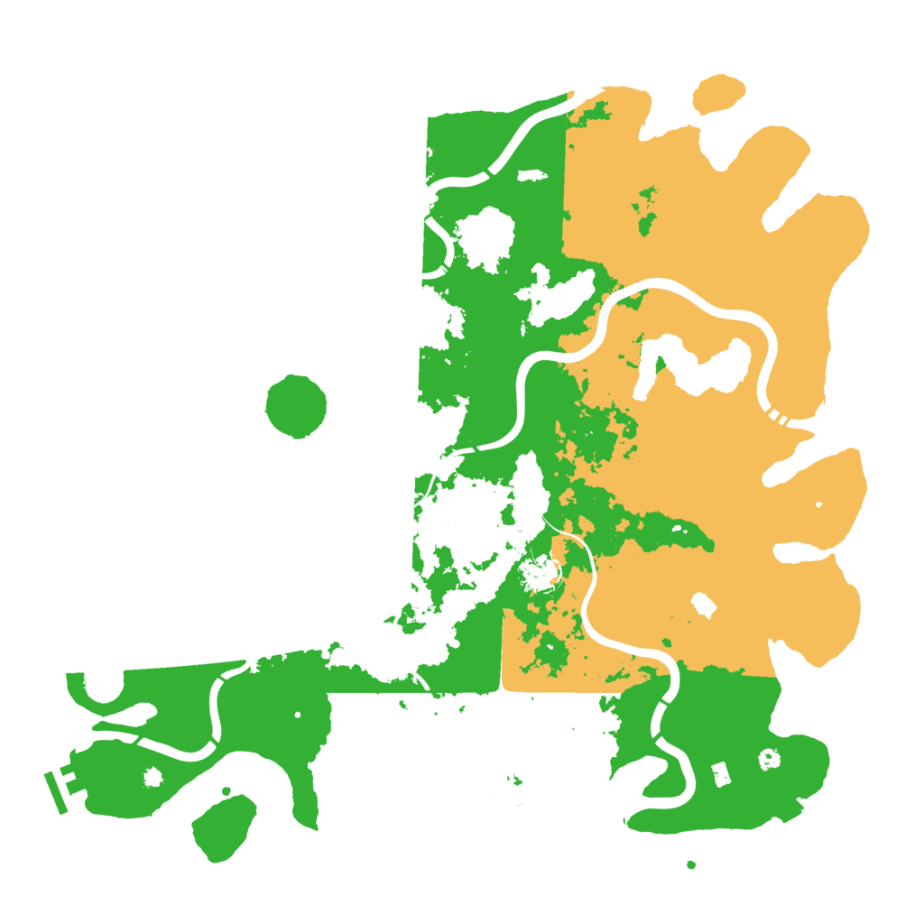 Biome Rust Map: Procedural Map, Size: 4250, Seed: 26114567