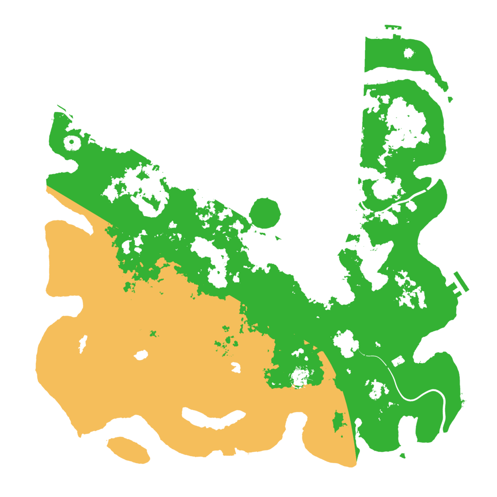 Biome Rust Map: Procedural Map, Size: 4500, Seed: 803525976